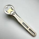 Pát đồng hồ Promend FJJ-269 Ti Universal-Fit Titanium 2 Holes Bike Computer Mount | Garmin, Wahoo, Bryton