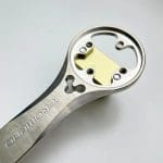 Pát đồng hồ Promend FJJ-269 Ti Universal-Fit Titanium 2 Holes Bike Computer Mount | Garmin, Wahoo, Bryton - Ảnh 2