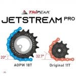 Tripeak Bánh đề AOPW 14/18T Over size pulley for SRAM MTB T-Type series 12s - Ảnh 4