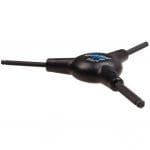 (Tool AWS-8) Dụng cụ sửa xe đạp Parktool 3-WAY BALL END HEX WRENCH — 4MM/5MM/6MM - Ảnh 2