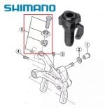 Nút tăng dây thắng ngàm Shimano RD-R9100 Cable Adjusting Bolt Unit Y8PP98010 - Ảnh 3