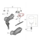 Ốc dầu Shimano Y0RD02000, nối ống dầu vào tay lắc dầu - Ảnh 2