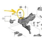 1 con Ốc lỗ bơm dầu tay lắc hiệu Ti-parts, Titanium Bleed Screw for Shimano Road Shifter | 9270 9170 9120 8070 8020 7020 GRX RX810 Dual control lever Y0C698030 Oil - Ảnh 5
