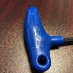 (Tool PH-5) Lục giác cao cấp có tay cầm chữ T, hiệu Parktool 5MM P-HANDLE HEX WRENCH - Ảnh 3