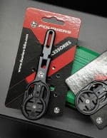 Fouriers HA-S028-011 Pát đồng hồ gắn ghi đông liền 2 lỗ ốc, loại ngắn - Ảnh 3