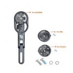 Fouriers HA-S028-011 Pát đồng hồ gắn ghi đông liền 2 lỗ ốc, loại ngắn - Ảnh 5