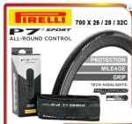 Vỏ clincher Pirelli P7 Sport