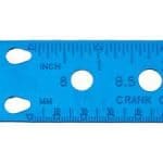 (Tool SBC-1) Thước đo tay cao cấp bằng nhôm hiệu Parktool SPOKE, BEARING, AND COTTER GAUGE - Ảnh 4