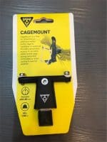 Pát gắn gọng bình nước hiệu Topeak Cage Mount TCM01 dùng cho Φ22-38mm - Ảnh 2