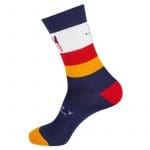 Vớ xe đạp Baisky Sport Socks, freesize, màu Dark Blue / Kom - Ảnh 3