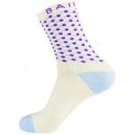 Vớ xe đạp Baisky Sport Socks, freesize, màu Cream Purple - Ảnh 2