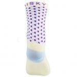 Vớ xe đạp Baisky Sport Socks, freesize, màu Cream Purple - Ảnh 3