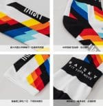 Vớ xe đạp Baisky Sport Socks, freesize, màu LET'S GO - Ảnh 4