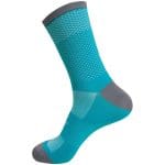 Vớ xe đạp Baisky Sport Socks, freesize, màu Tuquoise/Gray - Ảnh 3