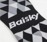 Vớ xe đạp Baisky Sport Socks, freesize, màu Black/White - Ảnh 5