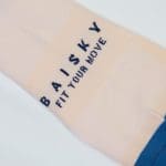 Vớ xe đạp Baisky Sport Socks, freesize, màu Cream/Dark Blue - Ảnh 6