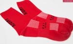 Vớ xe đạp Baisky Sport Socks, freesize, màu PURITY Red - Ảnh 4