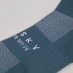 Vớ xe đạp Baisky Sport Socks, freesize, màu PURITY Blue Gray - Ảnh 4