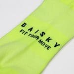 Vớ xe đạp Baisky Sport Socks, freesize, màu PURITY Yellow - Ảnh 7