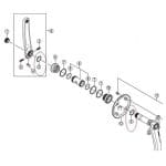 Vòng cao su chặn nước giò Shimano Y1F316000 - Ảnh 4