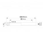 (HS-023) 44x35x5.5mm, 36°/45° Bạc đạn chén cổ TRIPEAK Headset Steel Bearing - Ảnh 8