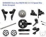 Groupset Shimano Ultegra Di2 12s R9270 Disc Brake (Fullbox)