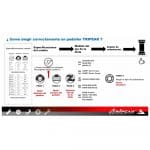 (BBV-024) Trục giữa BB TRIPEAK BSA 68mm Twistfit cho giò Sram DUB, bạc đạn Ceramic Bearing - Ảnh 3