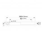 (HS-014) 41.8x30.1x8mm, 45°/45° Bạc đạn chén cổ TRIPEAK Headset Steel Bearing - Ảnh 6